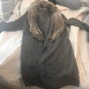Lovestitch furlined cardigan